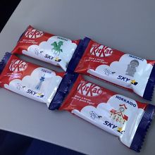 デザートにはお決まりのキットカット