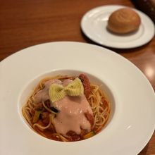 スペシャルセットのパスタ