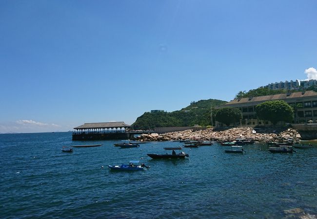 のんびりとした海