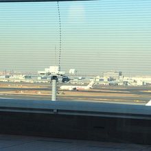 店内から見える景色