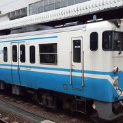 2020年２月９日現在、穴吹８時13分発普通列車徳島行きはキハ４７系が使用されていました