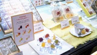 宝石のような上品なフルーツゼリー