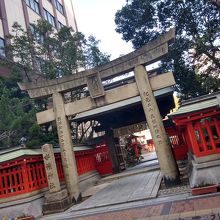 水鏡神社　鳥居
