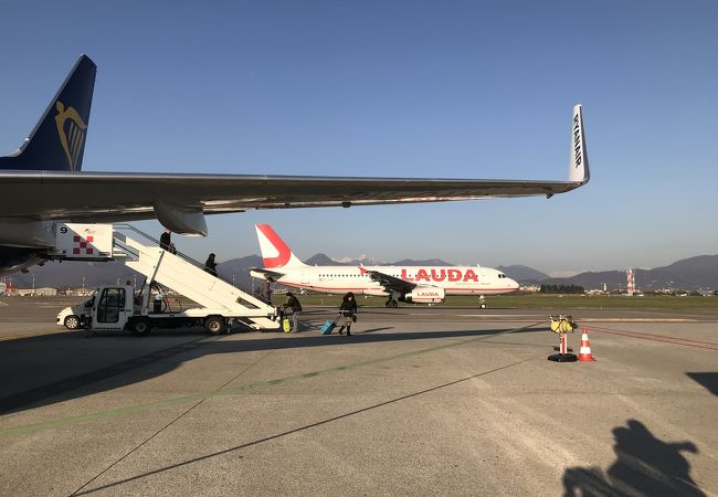 アルプスを楽しめる窓側がおススメ