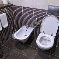 残念ながら、温水シャワー付き暖房便座はない。