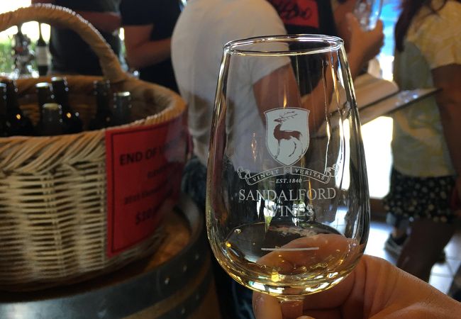 ワインの試飲あり