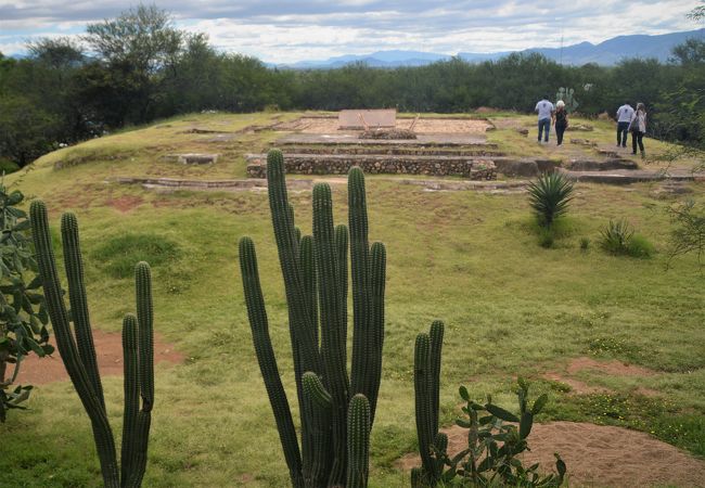 小さな町の小さな遺跡です。