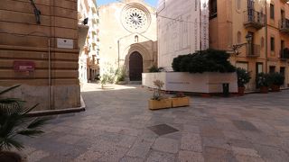 トラパニ中心部にある