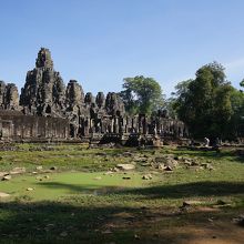 アンコール・トムのバイヨン寺院