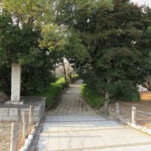 ここにも清洲(清須)城を示す碑がありました