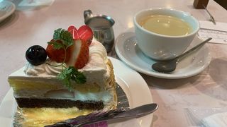 駅前のケーキ屋さん