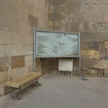 エジプト国立軍事博物館のあるシテデル周辺の案内図