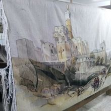 大きな最高級品のシルクの絨毯ですシルクは裏表模様が楽しめます