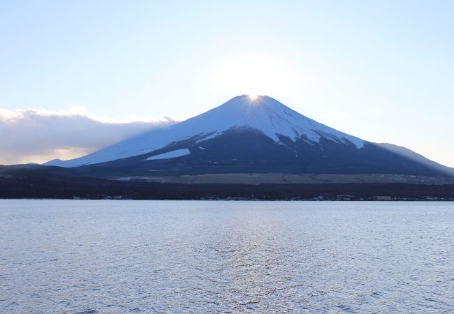 個人的には、ダイヤモンド富士は日の出がよいかと思います