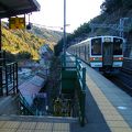 いい雰囲気の無人駅