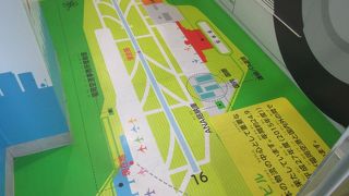 福岡空港を紹介するミニコーナー