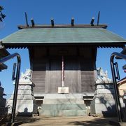 藤沢市村岡城址散策コースで高谷大神宮に寄りました