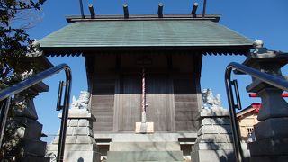 藤沢市村岡城址散策コースで高谷大神宮に寄りました