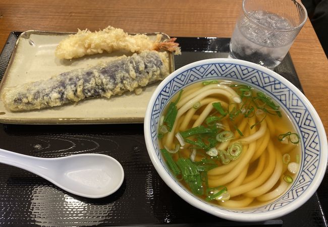 水天宮駅:あっさり出汁のうどん店