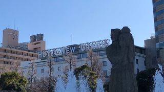 姉妹都市サンディエゴから贈られた「水の守護神」像