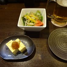 コース料理のスターター