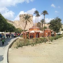 シテデル内の風景