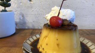 プリンが美味しいカフェ