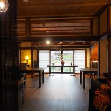 食事処としても使われる場所