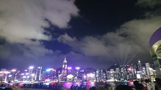 香港の夜のショー