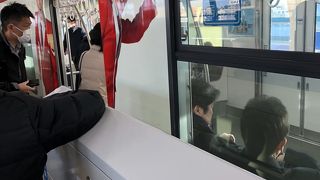 渋滞もなく便利