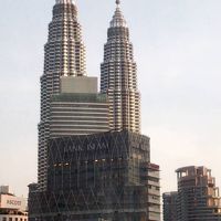 ツインタワーもこんなに綺麗に見れましたよ