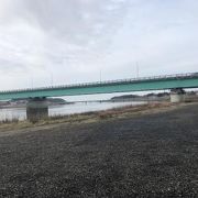 １月の雄物川