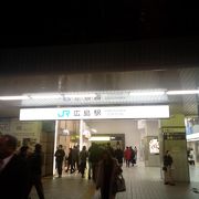 想像以上に大きな駅