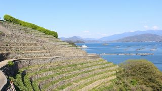 周囲の海の景色と合わせて、すばらしい景観でした
