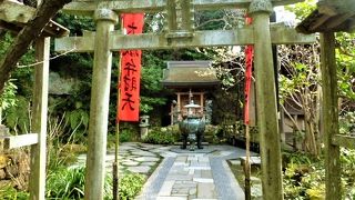 杉本寺の`大蔵弁財天`