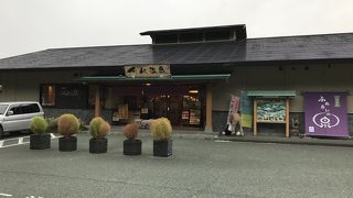 大井川沿い：川根温泉ふれあいの泉、SLが眺められる