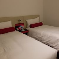 ベッドはこのようなツインルームでした。