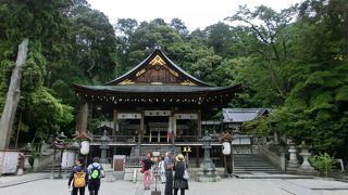 由緒ある日牟禮八幡宮