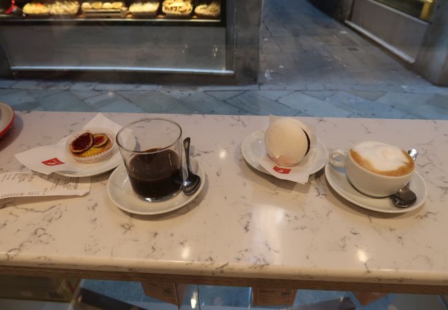 カプチーノがおいしかったです。