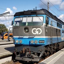 国際線を牽引する機関車