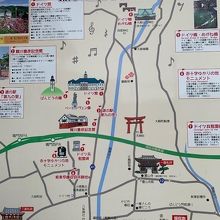 坂東駅からのアクセスマップ