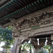 素晴らしい細工の神社