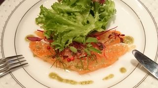 夕食で利用しました。