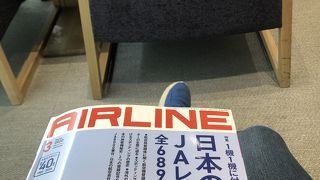 狭いですが雑誌は良かったです