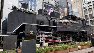 石炭を積んでいる部分も一体化