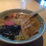 シーフードラーメン