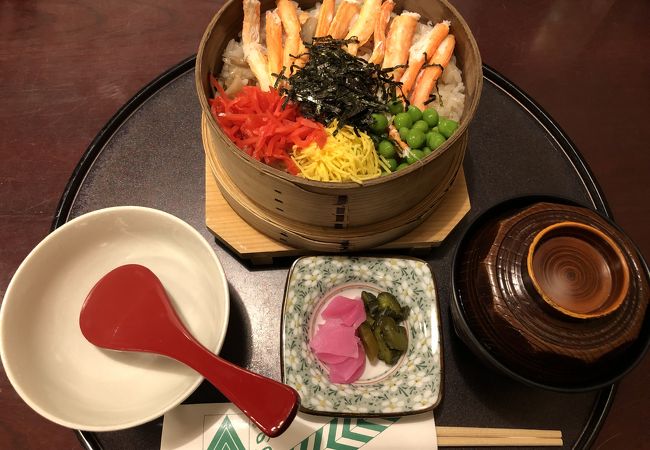 秋田空港内の和食屋さん