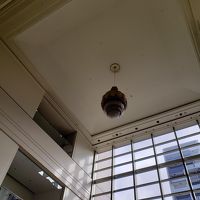 ロビーから見上げた照明です。