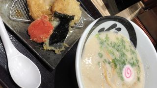 天ぷらとラーメン
