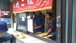 昔ながらのたこ焼き屋さん